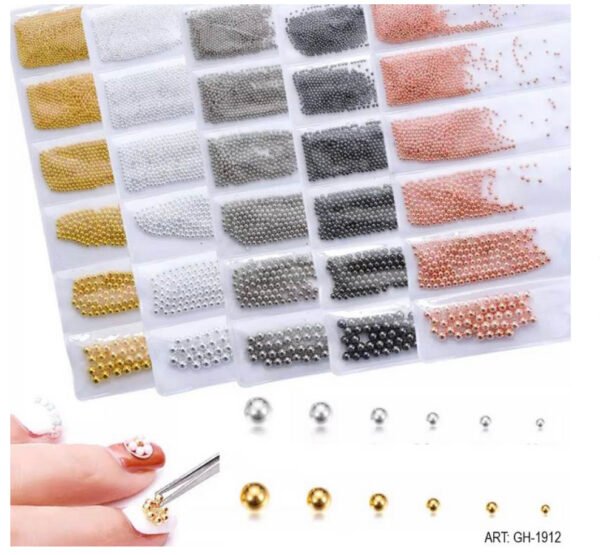 caviar deco uñas