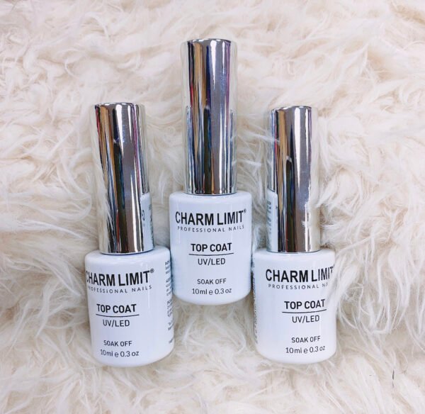 Charm Limit, top coat tapa plateada - Imagen 3