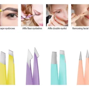 Set X 4 Mini Pinzas Pincita De Depilar Cejas